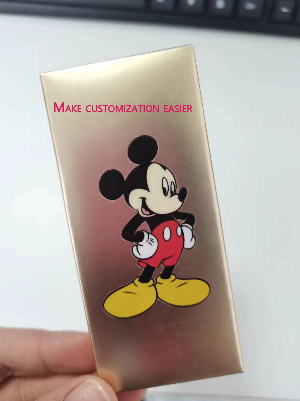 快来定制你的专属水晶标贴